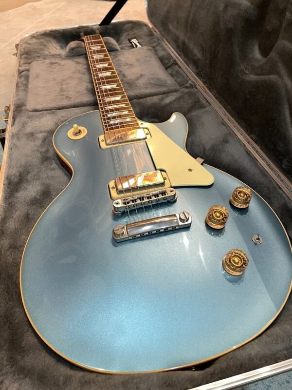 Gibson 2015 Les Paul Deluxe Metallic Pelham Blue