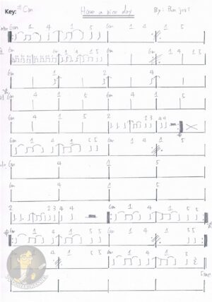 HAVE A NICEDAY - BON JOVI 吉他譜 PDF 下載