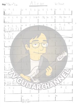 Alone - Heart 吉他譜 PDF 下載