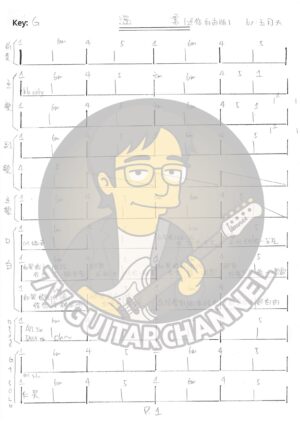 溫柔還你自由版 - 五月天 吉他譜 PDF 下載